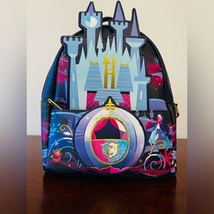 Gorgeous Cinderella’s Castle Loungefly mini backpack!